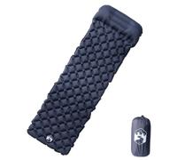 Ordellia Matelas de Camping Gonflable autogonflant avec Oreiller Gris, léger, Compact, résistant à l'eau, idéal pour randonnée, Bivouac, Voyage, Camping, Outdoor, Nuit Repos, Isolant Thermique