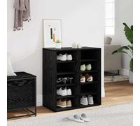 Ordellia Meuble à Chaussures en Bois d'ingénierie, Rangement Compact avec 10 étagères, Support modulable pour entrée ou Dressing, capacité optimale pour Organiser Chaussures, Espace intérieur