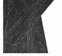 Ordellia Planches de Sol Auto-adhésives Anthracite 32 pcs PVC pour Intérieur Surface de 4,46 m² Facile à Installer Durable Adapté pour Cuisine Salon Chambre Bureau