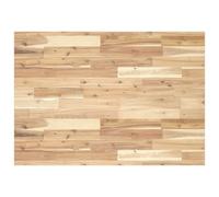 Ordellia Plateau de bureau non traité en bois d'acacia massif - 80 x 70 x 2 cm - Rectangulaire - Convient pour cadre et pied de table - Pour bureau, bureau à domicile, plan de travail et aménagement