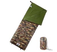 Ordellia Sac de Couchage pour Adultes Camping 3 Saisons léger, Chaud, Compact, avec Capuche, idéal pour randonnée, Trek, Voyage en extérieur, Refuge, Montagne