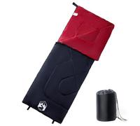 Ordellia Sac de Couchage pour Adultes Camping Saisons léger Compact avec Capuche et Fermeture Double Zip idéal pour Bivouac randonnée Trekking Voyage extérieur Montagne