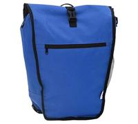 Ordellia Sacoche de vélo bleue en polyester 34 x 16 x 59 cm imperméable pour porte-bagages, portable, durable, pour les déplacements, l'extérieur, la tourisme et le cyclisme