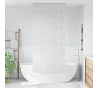 Ordellia Store de douche 80 x 240 cm avec motif étoile de mer, EVA PEVA imperméable, séchage rapide, montage facile, avec cordon de serrage à gauche ou à droite, pour douche, baignoire et salle de