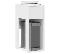 Ordellia Support de Tour d'ordinateur Blanc 30x44x74 cm avec tiroir et étagère pour Chambre Salon Bureau Ergonomique adapté au télétravail et à l'étude idéal pour Ordinateur, Gaming, Enfant, Adulte