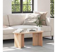 Ordellia Table Basse appoint Ovale en Bois de pin Massif Naturel, 80 x 39,5 x 35 cm, Meuble Console Design Moderne scandinave pour Salon séjour Chambre Bureau intérieur