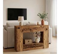 Ordellia Table console en bois 101 x 29 x 74 cm, table de couloir avec étagère, tiroir et espace de rangement, pour entrée, salon, bureau, étagère pour décoration, clés et courrier