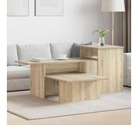 Ordellia Table console en chêne Sonoma 91,5 x 35 x 38,5 cm avec beaucoup d'espace de rangement pour couloir, salon, entrée et bureau comme étagère et table murale décorative