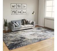 Ordellia Tapis Lavable Multicolore 190 x 300 cm, Velours 100 pour Cent Polyester, Dos PVC antidérapant, Poil Doux 4 mm, Moquette pour Salon Chambre Bureau