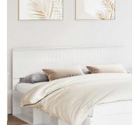 Ordellia Tête de lit Blanche Brillante en Bois d’ingénierie 183 x 90 cm, Panneau rectangulaire pour lit, dosseret Mural, Installation Facile, pour Chambre Adulte et ado, Confort