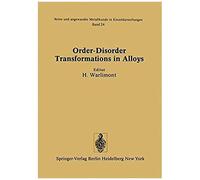 Order-Disorder Transformations In Alloys