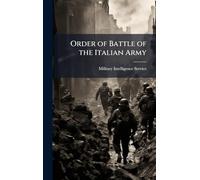 Order of Battle of the Italian Army
