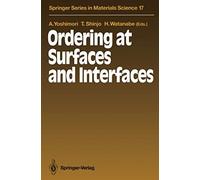 Ordering At Surfaces And Interfaces