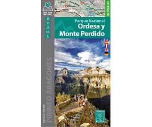Ordesa y monte perdido parque nacional Escala 1:40 000, Edition multilingue français, anglais, allemand, castillan - Collectif - Alpina Editorial - broché - Atlas / carte
