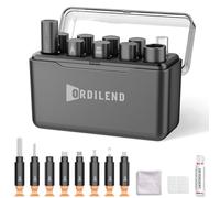 Ordilend Kit de Nettoyage pour iPhone pour Port de Charge, kit de Nettoyage pour AirPod Multi-Tool iPhone Cleaner réparation câble Lightning pour connecteur iPad Haut-Parleur Airpod Compact Portable