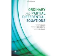 Ordinary And Partial Differential Equations