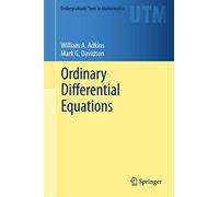 Ordinary Differential Equations