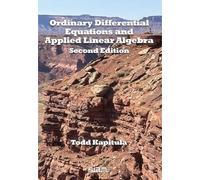 Équations différentielles ordinaires et algèbre linéaire appliquée