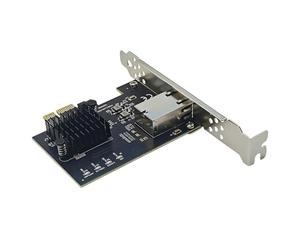 ordinarYone Carte réseau 10 Gigabit Ethernet PCIE4.0 1 x 10 Go RTL8127AT puce Gigabit Ethernet PCIE adaptateur 10000 Mbps pour