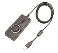 ordinarYone Carte son externe 3 en 1 pour casque audio externe 3,5 mm pour ordinateur, smartphone, plug and play