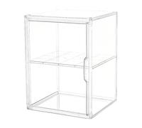 ordinarYone Vitrine pour figurines de collection et jouets Grande boîte de rangement avec PET Assemblage facile