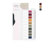 Ordinate Notes adhésives transparentes, bandes de marqueur en plastique, onglets, marqueurs de page, notes adhésives, marqueurs adhésifs, accessoires de planificateur, notes adhésives, étiquettes de