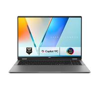 Ordinateur 2-en-1 ASUS VivoBook Flip 14 TP3407SA Gris, écran OLED tactile 14 1920x1200, Core Ultra 7, 16 Go RAM et SSD 512 Go