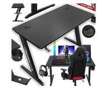 Ordinateur alu. table de jeu 120x60cm carbone flex hdf pvc