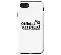 Ordinateur Amusant Officiel de Soutien Technique Familial Non payé Coque pour iPhone SE (2020) / 7/8