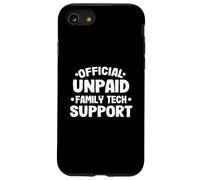 Ordinateur Amusant Officiel de Soutien Technique Familial Non payé Coque pour iPhone SE (2020) / 7/8