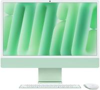 Ordinateur Apple IMAC 24" Ecran Retina 4,5K Puce M4 CPU 8 / GPU 8 coeurs Mémoire RAM 16Go Stockage 256Go SSD Vert