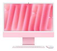 Apple iMac Apple M M4 59,7 cm (23.5") 4480 x 2520 pixels PC All-in-One 16 Go 512 Go SSD macOS Sequoia Wi-Fi 6E (802.11ax) Rose