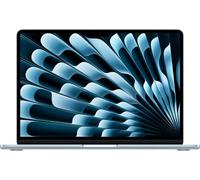 Ordinateur Apple MACBOOK Air 15" Puce M4 CPU 10 / GPU 10 coeurs Mémoire RAM 16Go Stockage 1To SSD Bleu ciel