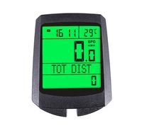 Ordinateur Avec Écran Lcd Rétro-Éclairé Pour Vélo,Appareil Sans Fil Résistant À L'eau, Compteur De Vitesse, Affichage Numérique, Odomètre, Pour Les Vtt Et Modèles De Route,