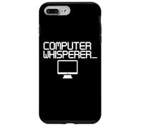 Ordinateur Chuchoteur Progarmmier Nerd Ordinateur Nerds Coque pour iPhone 7 Plus/8 Plus