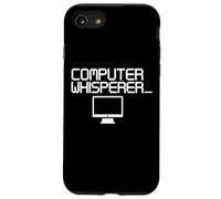 Ordinateur Chuchoteur Progarmmier Nerd Ordinateur Nerds Coque pour iPhone SE (2020) / 7 / 8
