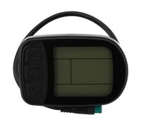 Ordinateur de bord LCD5 24 V 36 V 48 V étanche pour vélo électrique avec plusieurs vitesses et affichage des données