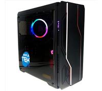 Ordinateur de Bureau de Gaming Intel Core I5 3470 Quad Core jusqu'à 3,6 GHz Graphique Jeu boîtier RGB RX 550 Aero RX OC 4 Go GDDR5 Simpletek (RAM 8 Go SSD 120 Go HDD 1 to)