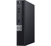 Ordinateur de bureau Dell Optiplex 7060 Micro MFF, processeur Intel i7-8700T 6 c urs 2,4 GHz, 16 Go de DDR4, nouveau SSD M.2 NVMe de 256 Go, Wi