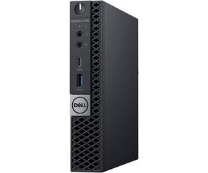Ordinateur de bureau Dell Optiplex 7060 Micro MFF, processeur Intel i7-8700T 6 c urs 2,4 GHz, 16 Go de DDR4, nouveau SSD M.2 NVMe de 256 Go, Wi