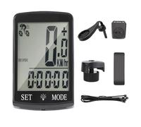 Ordinateur De Numérique sans Fil avec Compteur Kilométrique | Compteur De Vitesse Étanche Éclairé pour VTT, De Route, De Course - Accessoires De Multifonctionnels pour La Mesure De