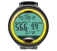 Ordinateur de Plongée - Cressi - Donatello - Écran UFDS - Gestion Nitrox - Noir/Jaune
