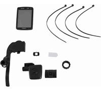 Ordinateur de vélo, 2,8 pouces , LED super claire, luminescente la nuit, IPX6 étanche, compteur de vitesse sans fil，boîtier noir avec lumière blanche