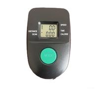 Ordinateur de vélo avec affichage LCD de la vitesse, de la distance et des calories, compatible avec vélo d'appartement, frein magnétique, tapis de course et appareil abdominal, boîtier en plastique