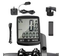 Ordinateur De Vélo | Compteur De Vitesse Dee Cyclisme sans Fil | Odomètre Dee Vélo sans Fil Étanche avec Rétro-éclairage pour La Route Biike, Mountain, Scooter, VTT, Moto, Dirt Bikee Utilisation