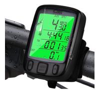 Ordinateur de vélo Compteur de Vitesse Sans Fil pour Bicyclette Vitesse Temps
