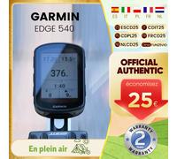 Ordinateur de vélo GPS compact Garmin Edge 540 avec commandes par boutons, navigation avancée et plus encore Edeg 540 Solar