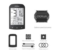 Ordinateur de vélo GPS CYCPLUS M1, capteur de vitesse et de cadence, compteur de vitesse sans fil, odomètre ANT+ BLE, accessoires de vélo M1 C3