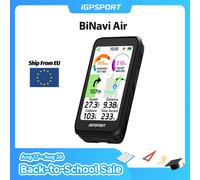 Ordinateur de vélo GPS iGPSPORT BiNavi Air à écran tactile, léger, avec écran couleur, navigateur cycliste, accessoires de vélo BiNavi Air M80SRmini