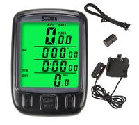 Ordinateur de vélo lcd étanche - compteur de vitesse 1